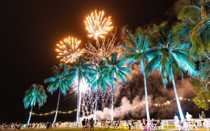 fireworks in rex smeal park